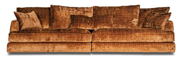 OLBIA 4-sits soffa 284cm tyg Urban 3452 copper